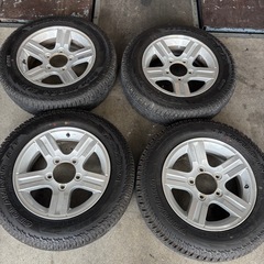 ジムニー　純正ホイール　ほぼ新品タイヤ付き