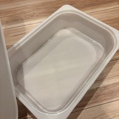 IKEAトロファスト　収納バスケット　蓋付きの画像
