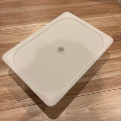 IKEAトロファスト　収納バスケット　蓋付き