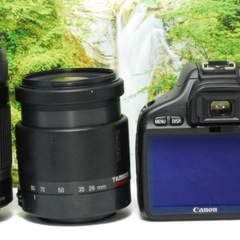 ✨機能十分な入門一眼レフ✨Canon Kiss X4✨スマホ転送OK✨軽量✨の画像