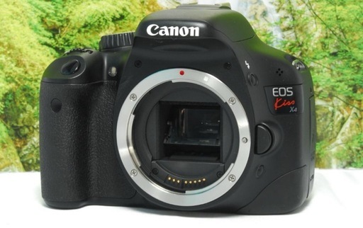 ✨機能十分な入門一眼レフ✨Canon Kiss X4✨スマホ転送OK✨軽量