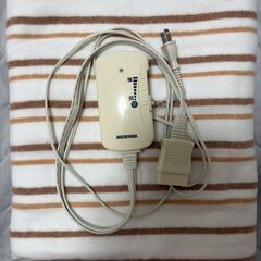 【未使用に近い】電気毛布　アイリスオーヤマ　EHB-1408-T