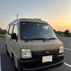 【車検R9年3月・整備履歴詳細あり】スバル サンバーバン／H20...
