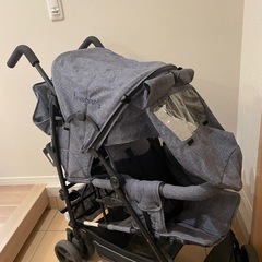 定価388000円　キンダーワゴン　二人乗りベビーカーの画像