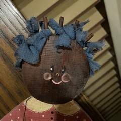 トールペイント　カントリー人形の画像