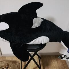 くったり　シャチ　スモーキー　 ウルトラBIG　ぬいぐるみ　ノーマル