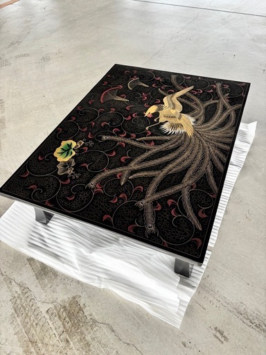 高級座卓　テーブル　漆　旅館引き上げ品　値下げ交渉可　２つセット