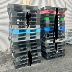 頑丈なプラスチックパレット！残り25枚