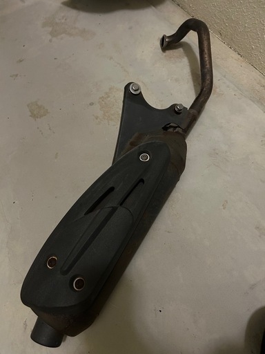 アドレスv125 武川マフラー