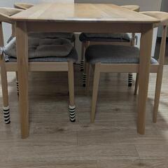 6月末まで】ダイニングテーブルセット ※ニトリ Nコレクション