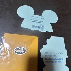 TOKYO Disneyland 東京ディズニーランドのステッカー当時物の画像