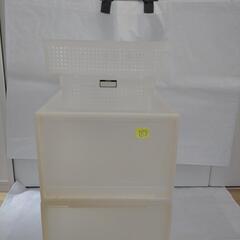 □■無印良品■□②■ポリプロピレン収納ケース・引出式【中】2個＆...