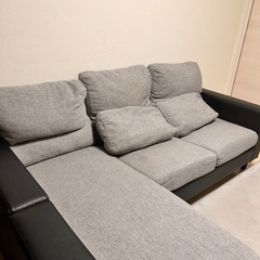 【7/7まで】4人掛けソファ　洗えるカバー