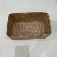無印良品　整理かご　長方形大の画像