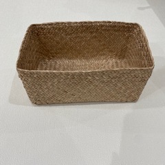 無印良品　整理かご　長方形大の画像