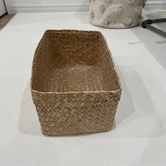 無印良品　整理かご　長方形大の画像