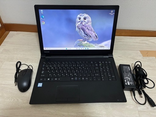 東芝 dynabook B55/DP 第7世代 i3 SSD256GB メモリ8GB Office2021付 ノートPC