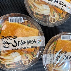きつねうどん三つセット