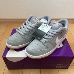 NIKE SBダンクロー  オレンジレーベル グレーガム