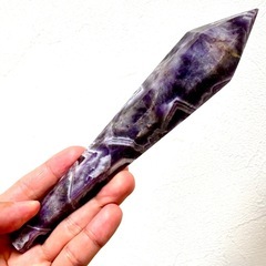 ドリームアメジスト アメシスト 紫水晶 天然石 ポイント パワーストーンの画像