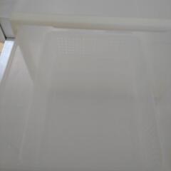 □■無印良品■□⑤■ポリプロピレン収納ケース・引出式【中】2個＆無印良品再生ポリプロピレンバッグ＆A4カゴ2個の画像