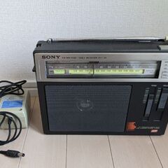 【昭和レトロ】ラジオ SONY ICF-S5