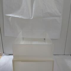 □■無印良品■□⑥■ポリプロピレン収納ケース・引出式【中】1個＆...