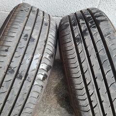 ★値下げ タイヤ バリ山 175/65R15 BMW MINI ミニ クーパー 純正 ホイール PCD100 4H 5.5JJ off45 175 65 15 軽自動車 などにも★の画像