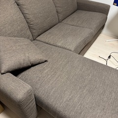 カウチソファ （Nポケット A7 FM）ニトリソファーソファ 3人掛け