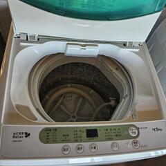 ヤマダ電機オリジナルの全自動洗濯機 HERB Relax YWM-T45A1の画像