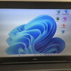 😸【🍀超美品】最新Windows11「NEC」正規Office2021 インストール済み「管理No3」「基本送料無料」の画像