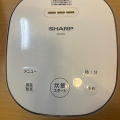 SHARP 炊飯器　2019年製