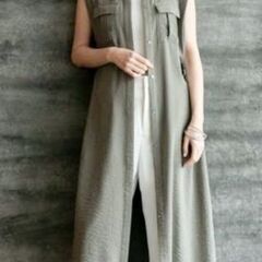 【DOUX ARCHIVES】※最終値下げ※美品※サファリジレワンピースの画像
