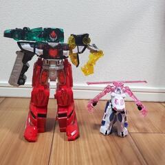6月末まで(中古)キラメイジャー☆DXギガントドリラー&キラメイベース&キラメイジン魔進武装セットの画像