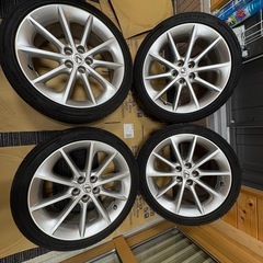 LEXUS ct200h 17インチ　タイヤMINERVA 20...