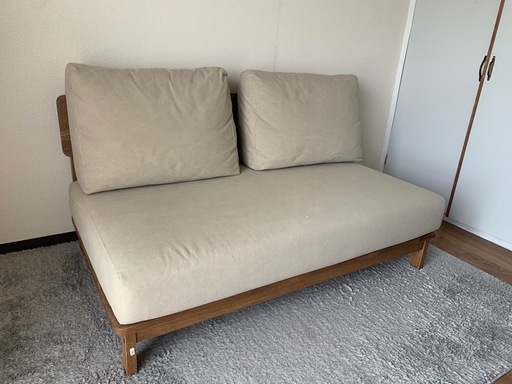 【美品】クラッシュゲート関家具ソファ