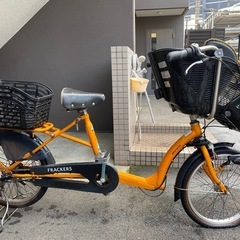 ※おしゃれ※子供乗せ自転車(非電動)の画像