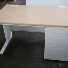 スチールデスク オフィスデスク③鍵あり