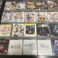PS3ソフト41点 純正充電スタンド
