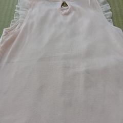 120cm トップス レース うすピンクの画像