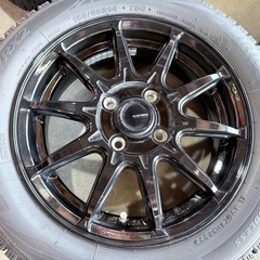 155/65R14 BS VRX2 スタッドレスタイヤセット