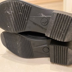 長靴　エーグル レインブーツ 黒色Lサイズの画像