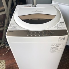 NO B308 🌈福岡市内配送設置無料✨🌈東芝 5.0kg 全自...