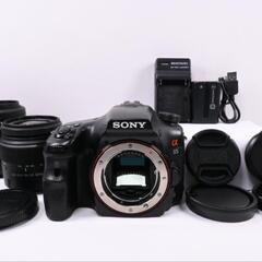 SONY α65 ボディ＆バッテリーグリップ　バッテリー 充電器