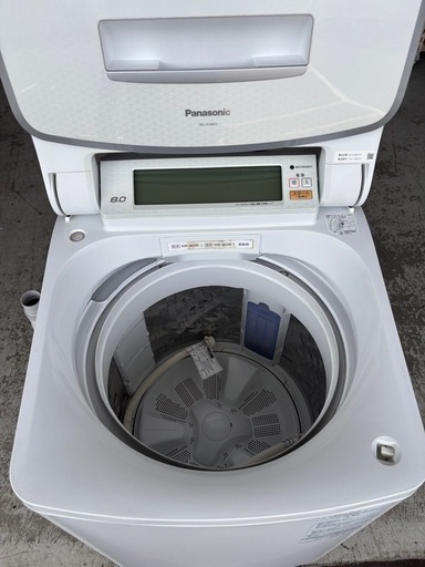 パナソニック 8kg 洗濯機 NA-JFA803（2017年製） ?【配達可能 / 保証付き】