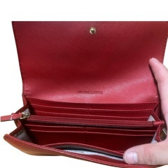 Michael KORS / マイケルコース 長財布 赤の画像