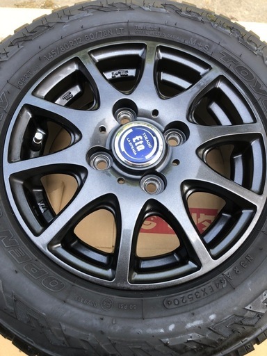 【発送可能】軽トラ軽バス マッドタイヤ オープンカントリー 145/80R12