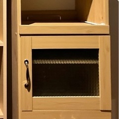 引き出し作業台付き食器棚