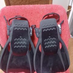 ダイビング　シュノーケル用　フィン　中古品の画像