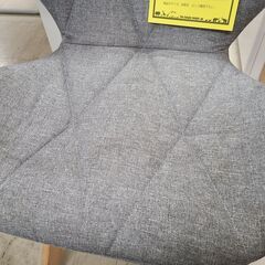 J9834　DORIS　ダイニングチェア　Nigde　ニーデ　グレー　クリーニング済み【リユースのサカイ柏店】参考価格7,990円の画像